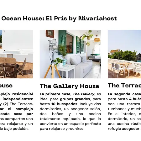 Ocean House El Pris, By Nivariahost 別荘 *